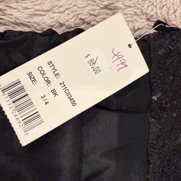 Vintage Black Party Mini Dress LBD - Picture 8 of 9